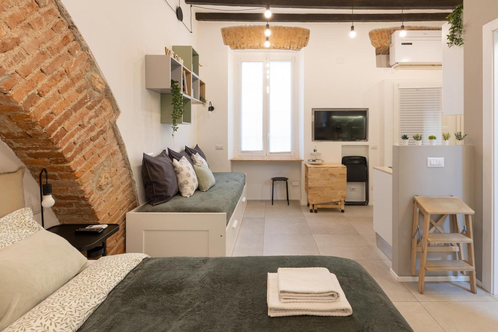 Bricks & Beams Studio In The Key Area Of Milano Eksteriør bilde